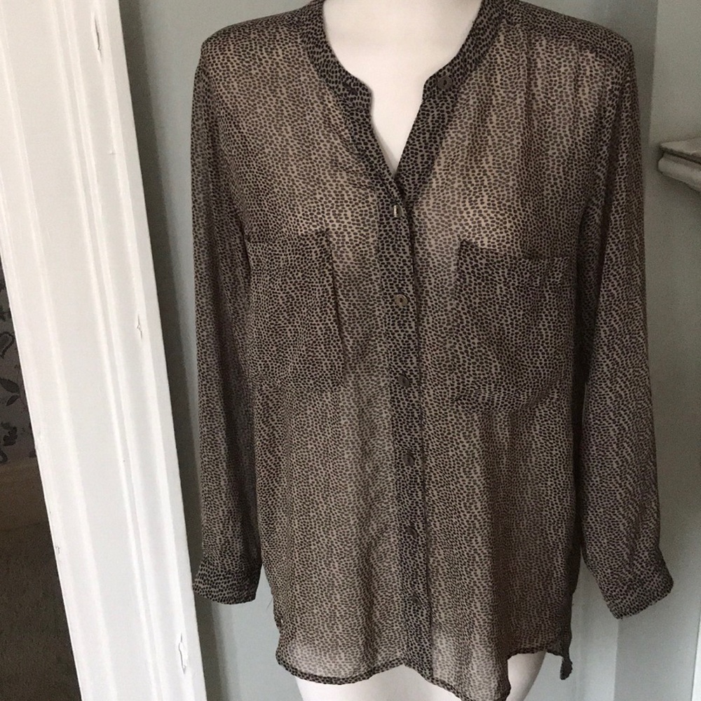 2 for $20! MINKPINK Leopard Print Tunic Blouse